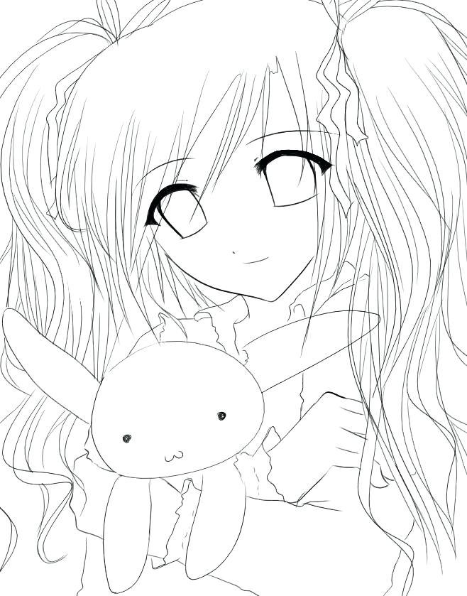 Anime Coloring Pages Online at GetDrawings | Free download