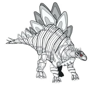 dinosaur coloring pages ankylosaurus