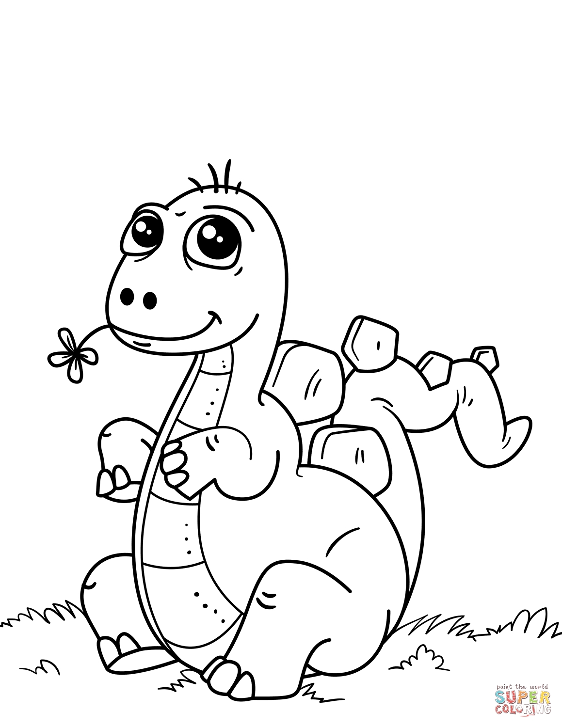 dinosaur coloring pages ankylosaurus