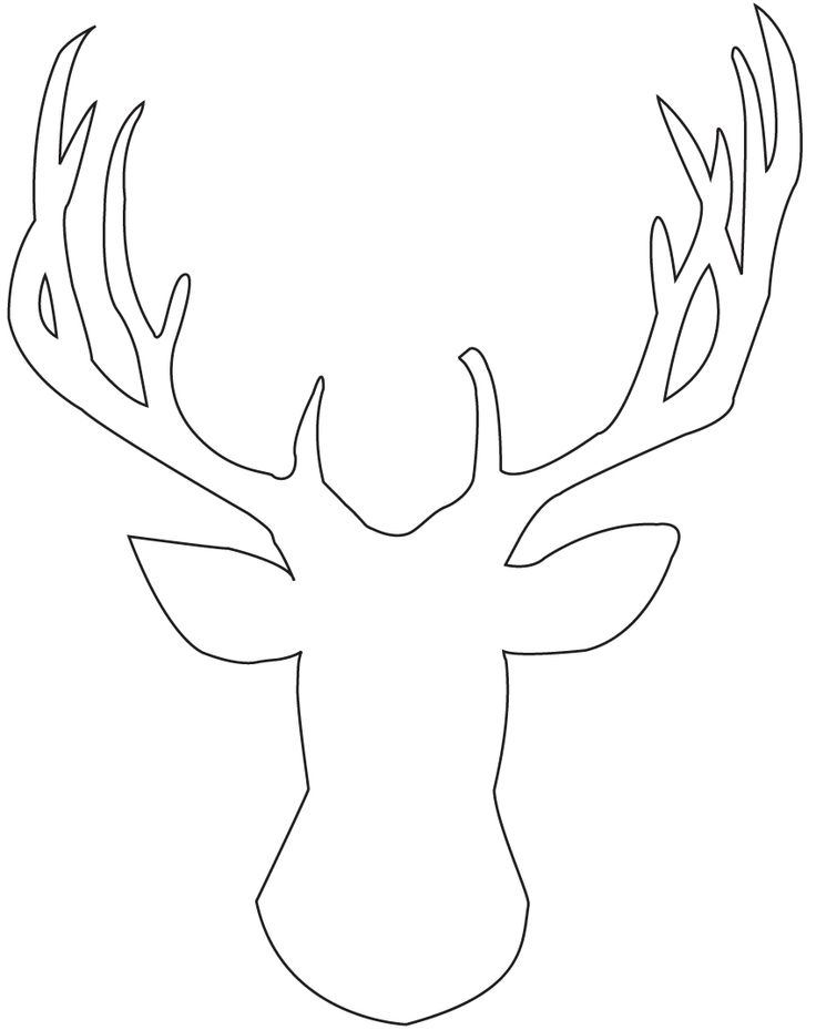 Antler Coloring Page At Getdrawings Free Download