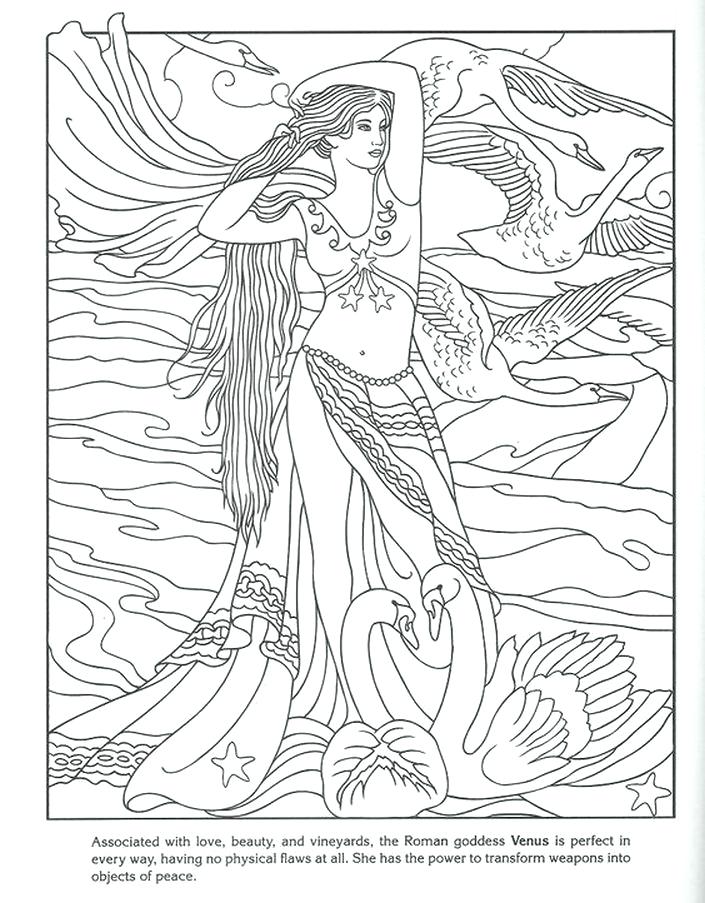 The Best Free Aphrodite Coloring Page Images Download From 75 Free