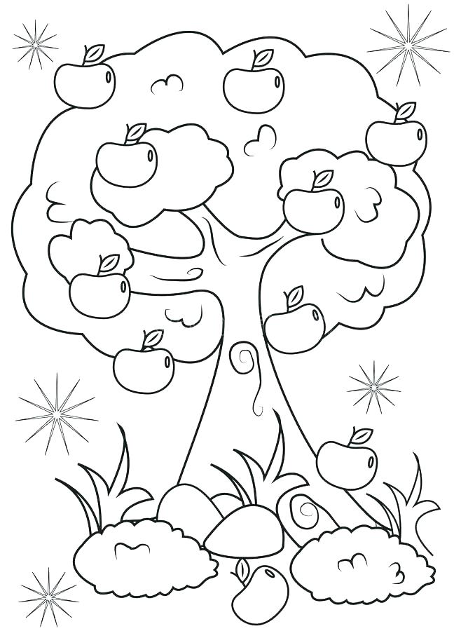 Apple Orchard Coloring Pages at GetDrawings | Free download