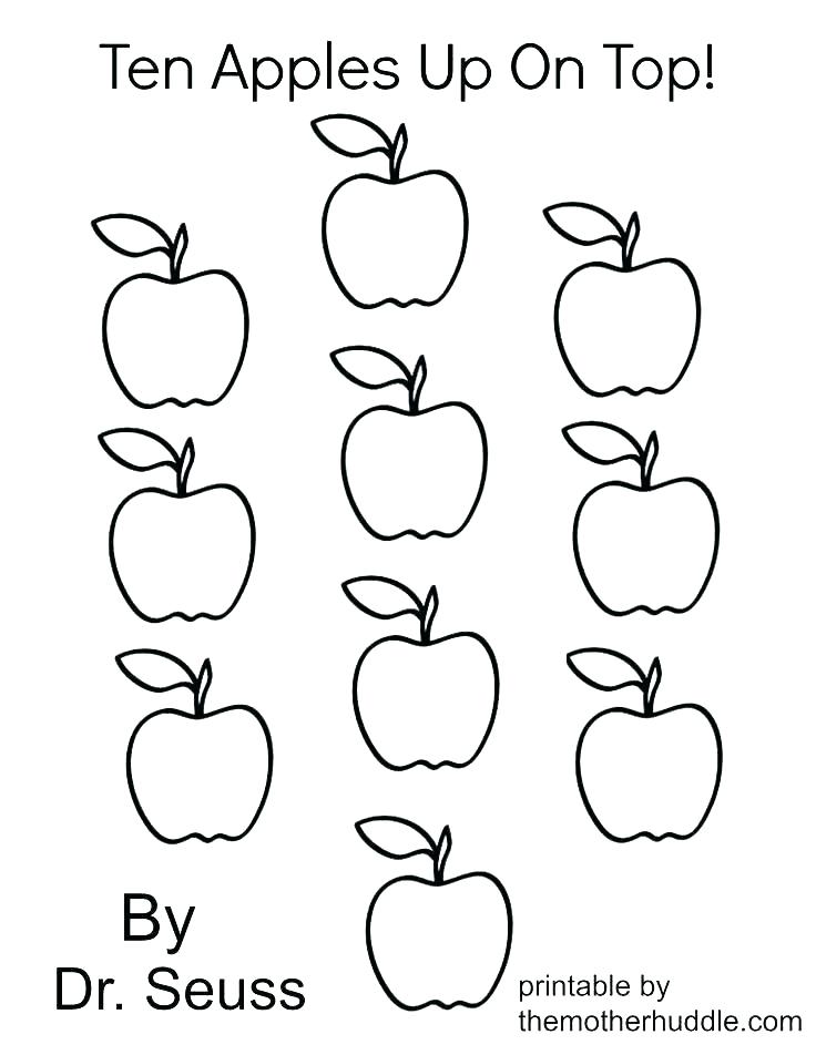 Apple Printable Coloring Pages at GetDrawings | Free download