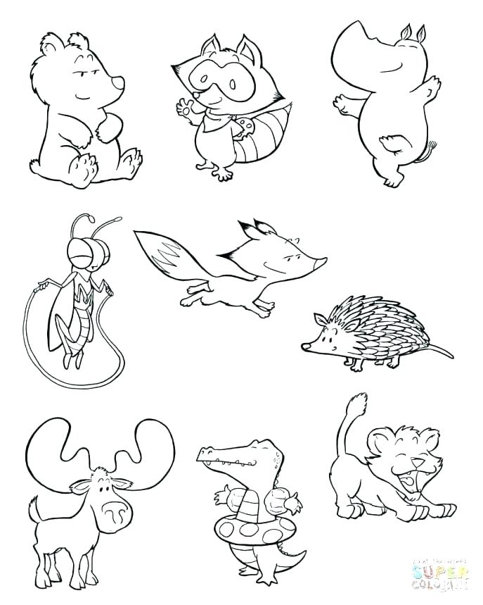 Arctic Animals Coloring Pages For Preschoolers at GetDrawings | Free