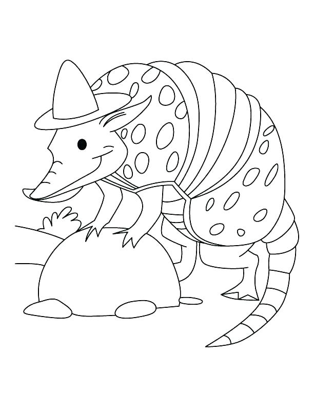 Mighty The Armadillo Coloring Pages - Heya Wallpaper