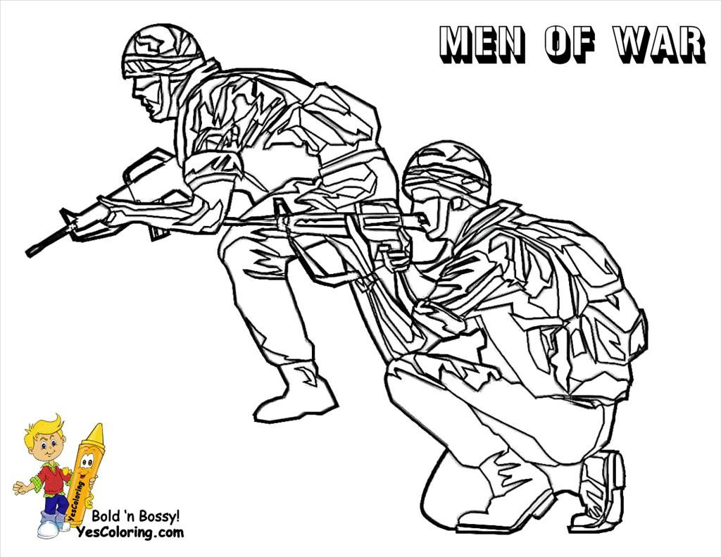 Army Coloring Pages Soldier at GetDrawings Free download