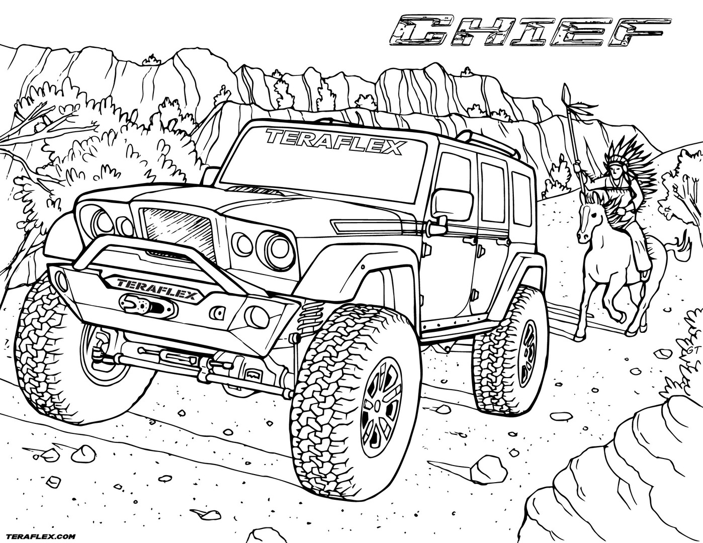 Army jeep coloring pages tumblr