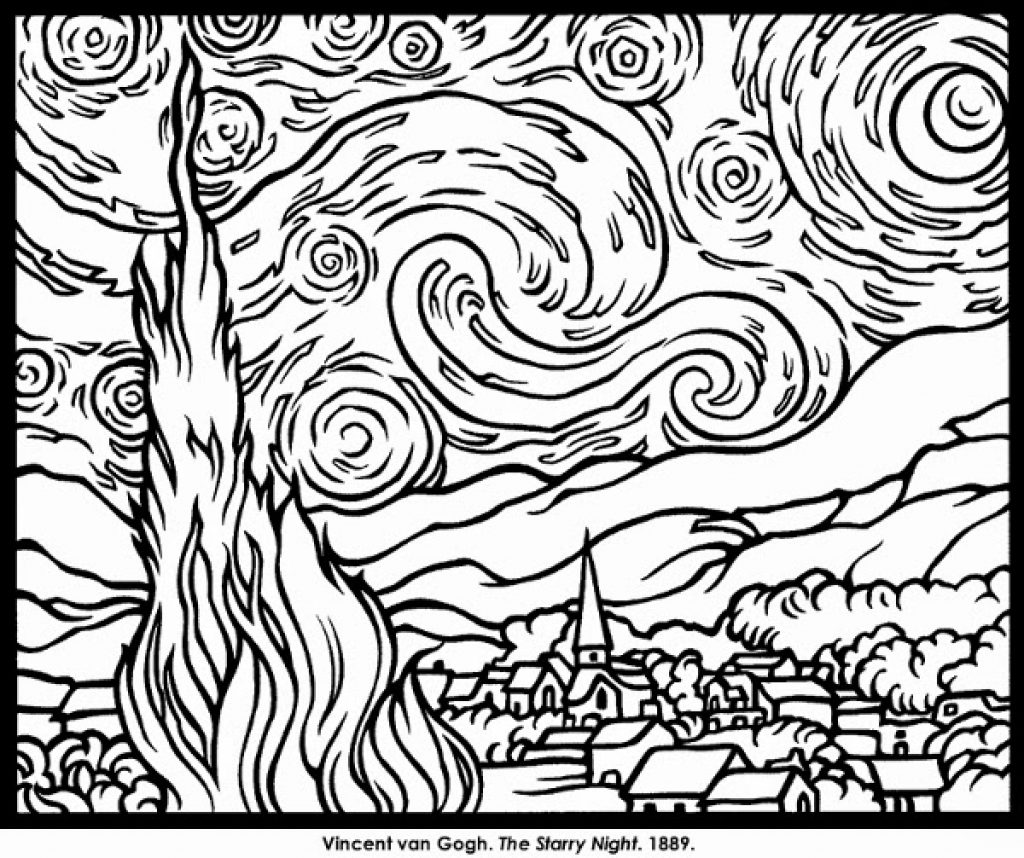 Artwork Coloring Pages at GetDrawings | Free download