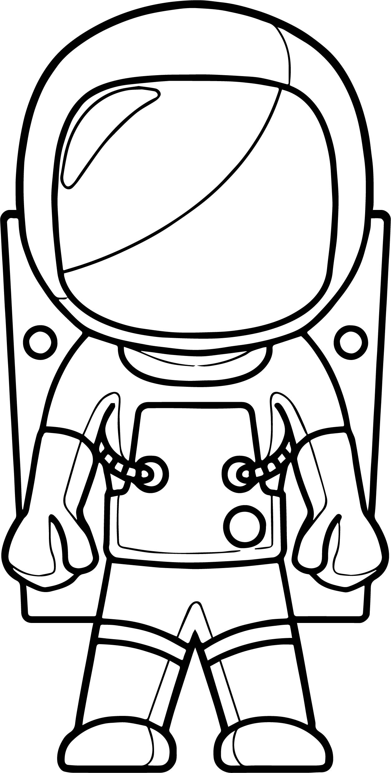 Free Printable Astronaut Coloring Pages Printable Templates