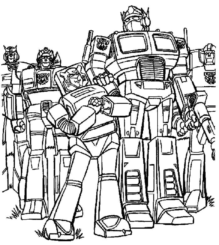 autobot symbol coloring pages