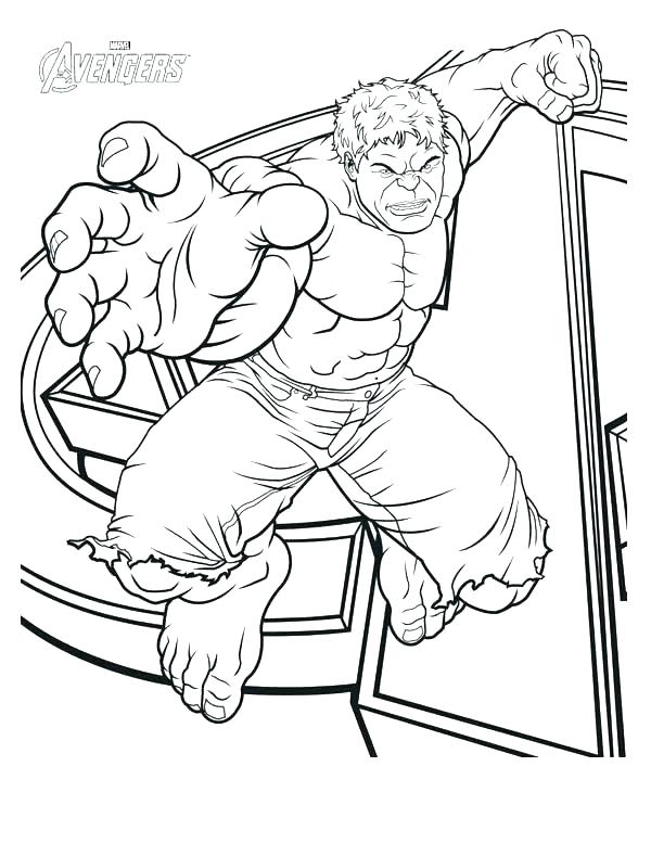 The best free Hulkbuster coloring page images. Download ...