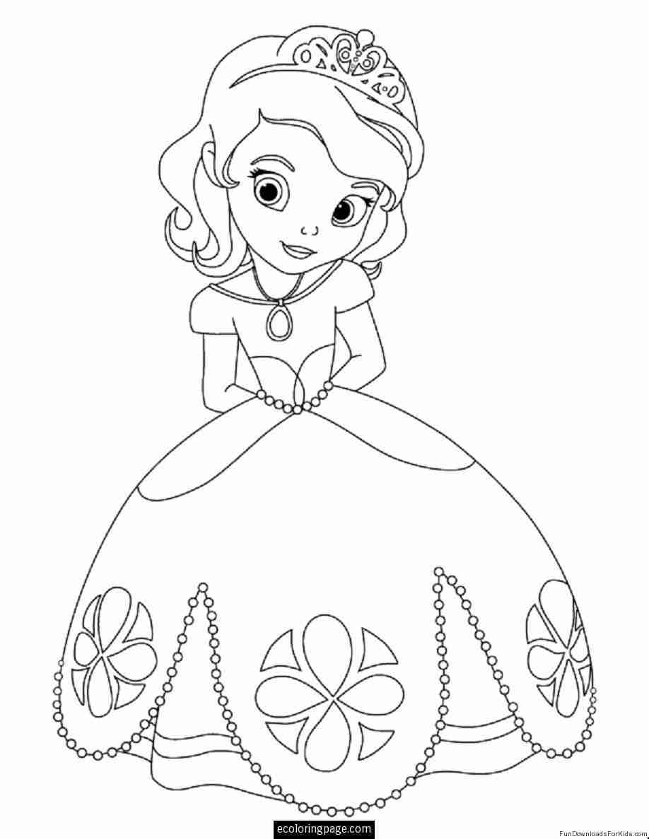  Baby Princess Ariel Coloring Pages for Kids