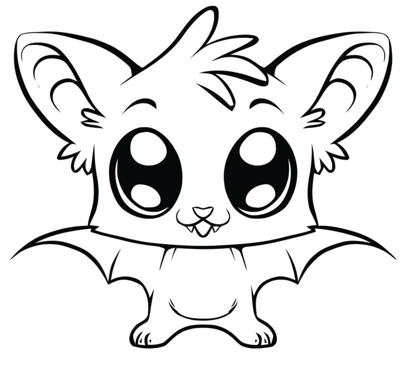 Baby Cat Coloring Pages at GetDrawings | Free download