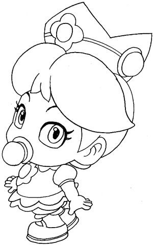 Baby Daisy Coloring Pages At Getdrawings Free Download