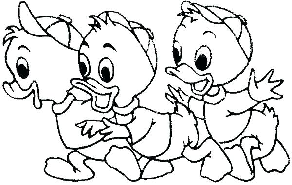 Baby Donald Duck Coloring Pages at GetDrawings | Free download