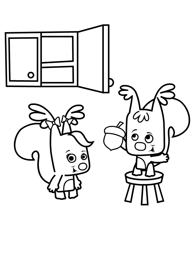 Baby First Tv Coloring Pages At Getdrawings Free Download