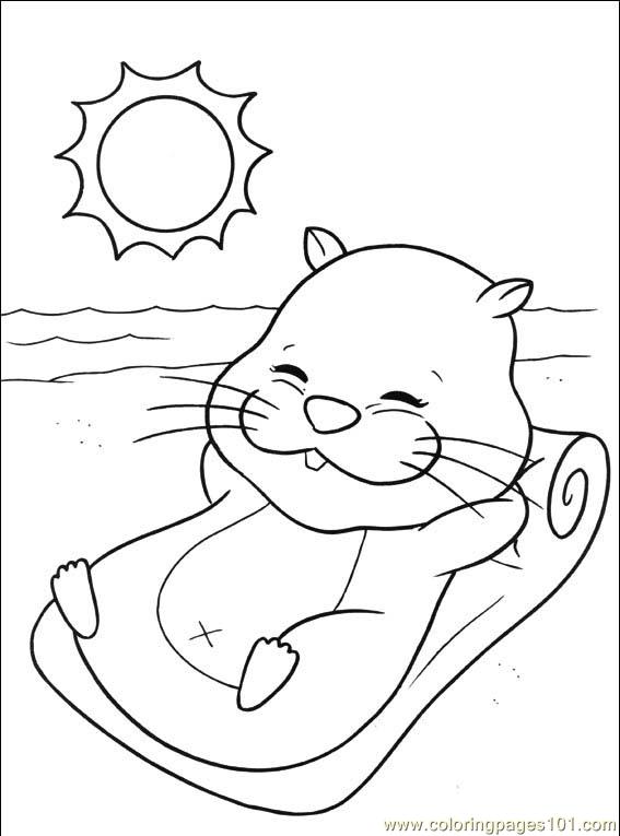 Baby Hamster Coloring Pages at GetDrawings | Free download