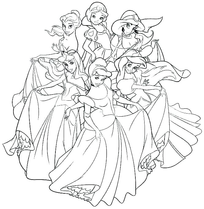 Baby Jasmine Coloring Pages at GetDrawings | Free download