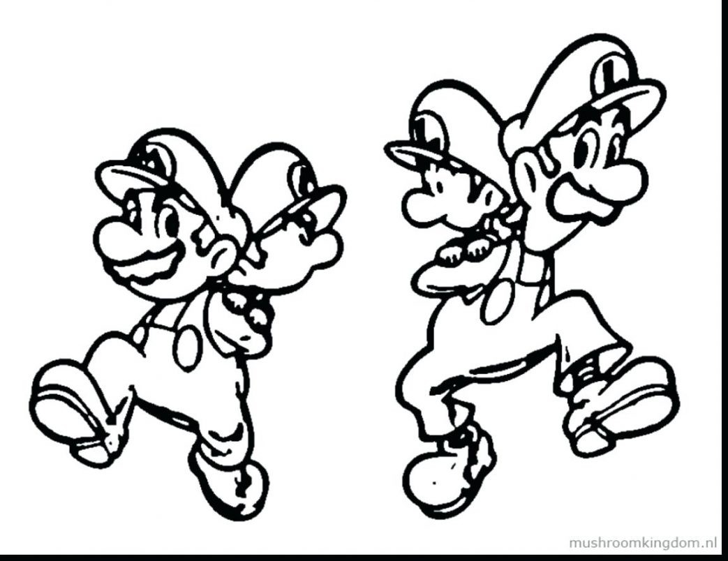 Baby Mario Coloring Pages At Getdrawings Free Download