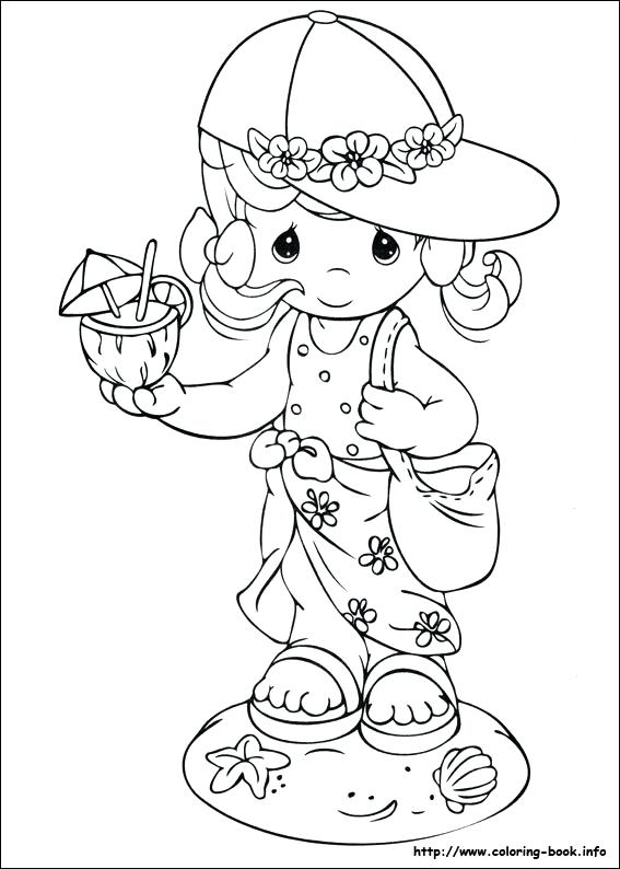 Baby Precious Moments Coloring Pages at GetDrawings | Free download