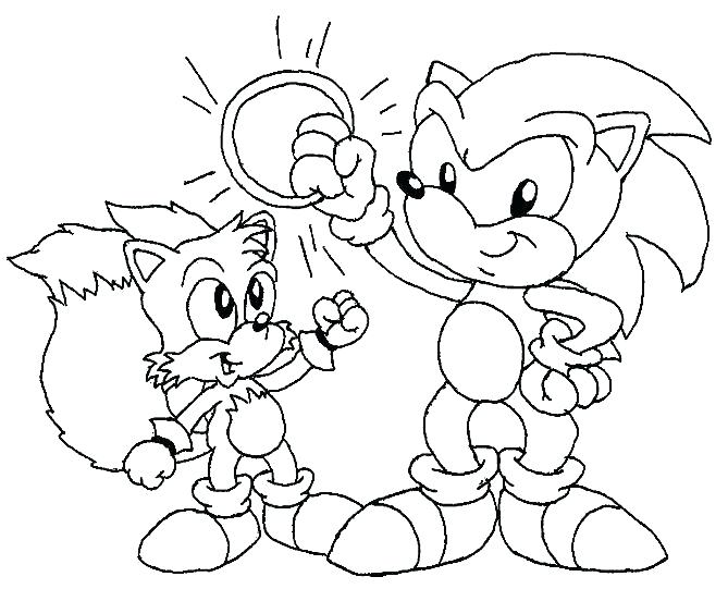 Baby Sonic And Tails Coloring Pages - Voldemort Wallpaper