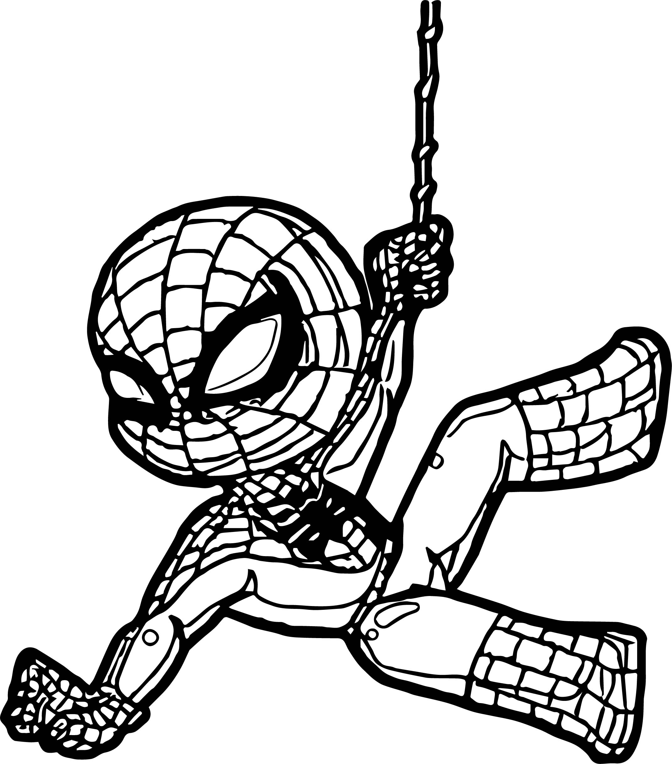 Printable Coloring Pages Spiderman Printable Templates