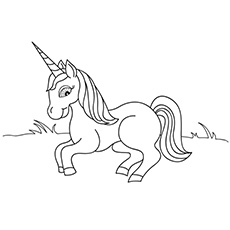 Baby Unicorn Coloring Pages at GetDrawings | Free download