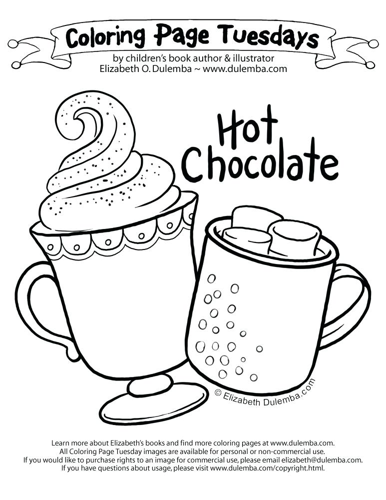 773x1000 Hot Chocolate Coloring Page Babysitters All The On Babysitting.