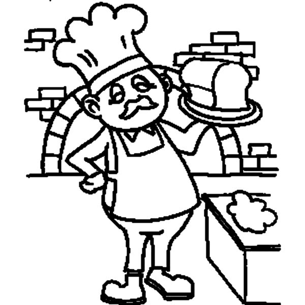 The best free Baker coloring page images. Download from 47 free