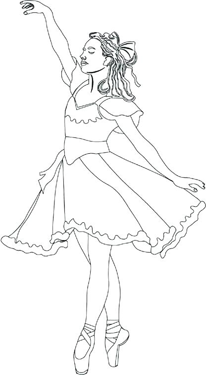 Ballet Slippers Coloring Pages at GetDrawings | Free download