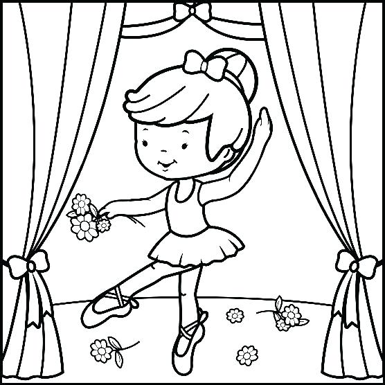 Ballet Slippers Coloring Pages at GetDrawings | Free download