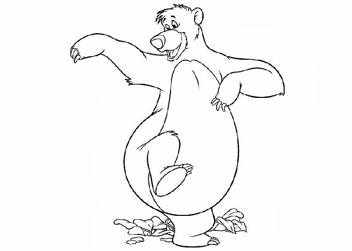 700x500 Baloo Coloring Pages Free Coloring Pages And Coloring Books For Kid...