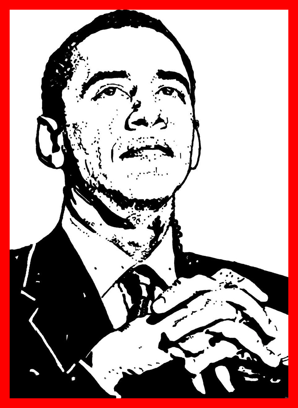 Barack Obama Coloring Pages Printable At GetDrawings Free Download