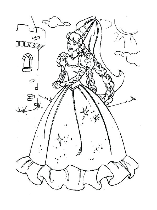 childrens coloring pages barbie driving