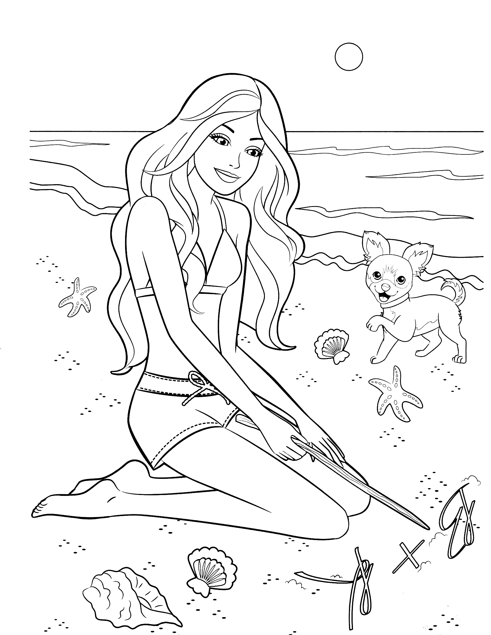 barbie-christmas-coloring-pages-at-getdrawings-free-download