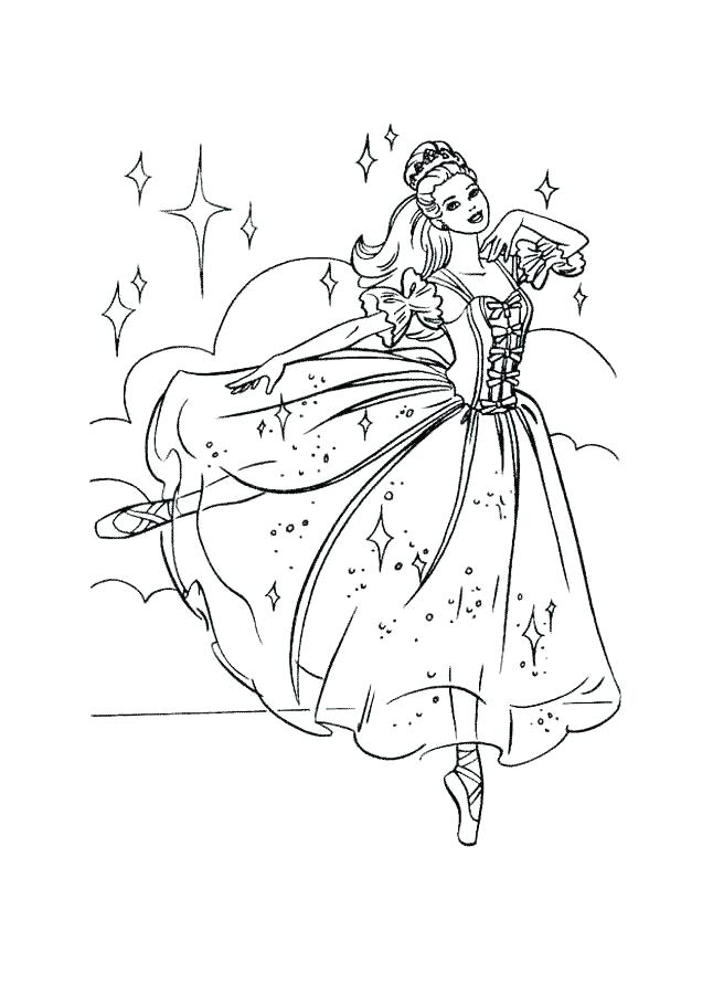 Barbie Coloring Pages Online at GetDrawings | Free download