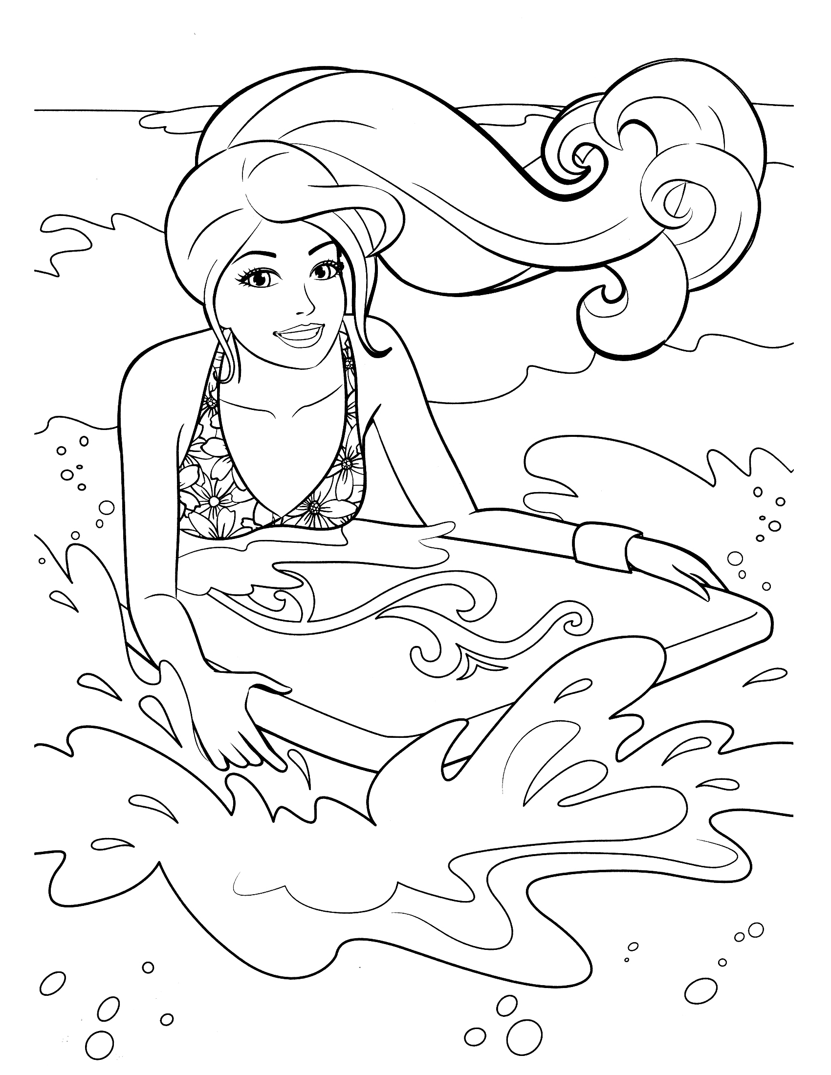 Barbie Fairy Coloring Pages at GetDrawings | Free download
