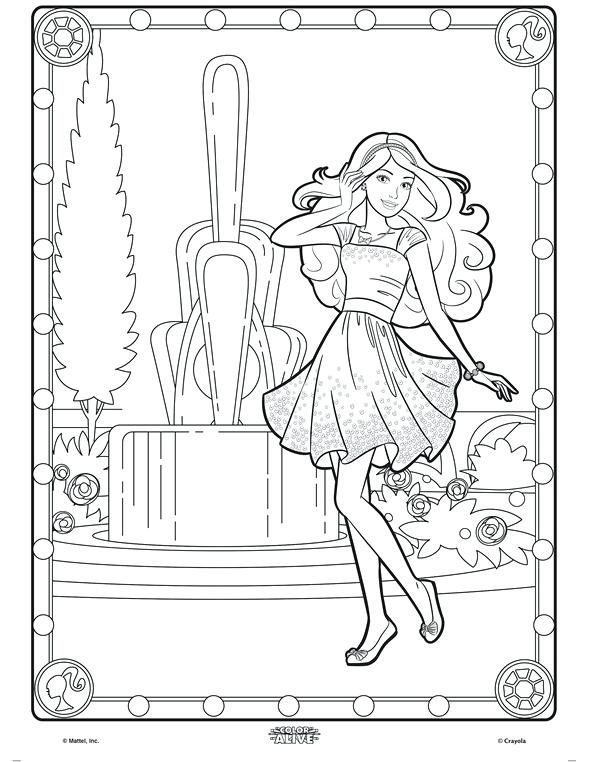 Barbie Thanksgiving Coloring Pages at GetDrawings | Free download