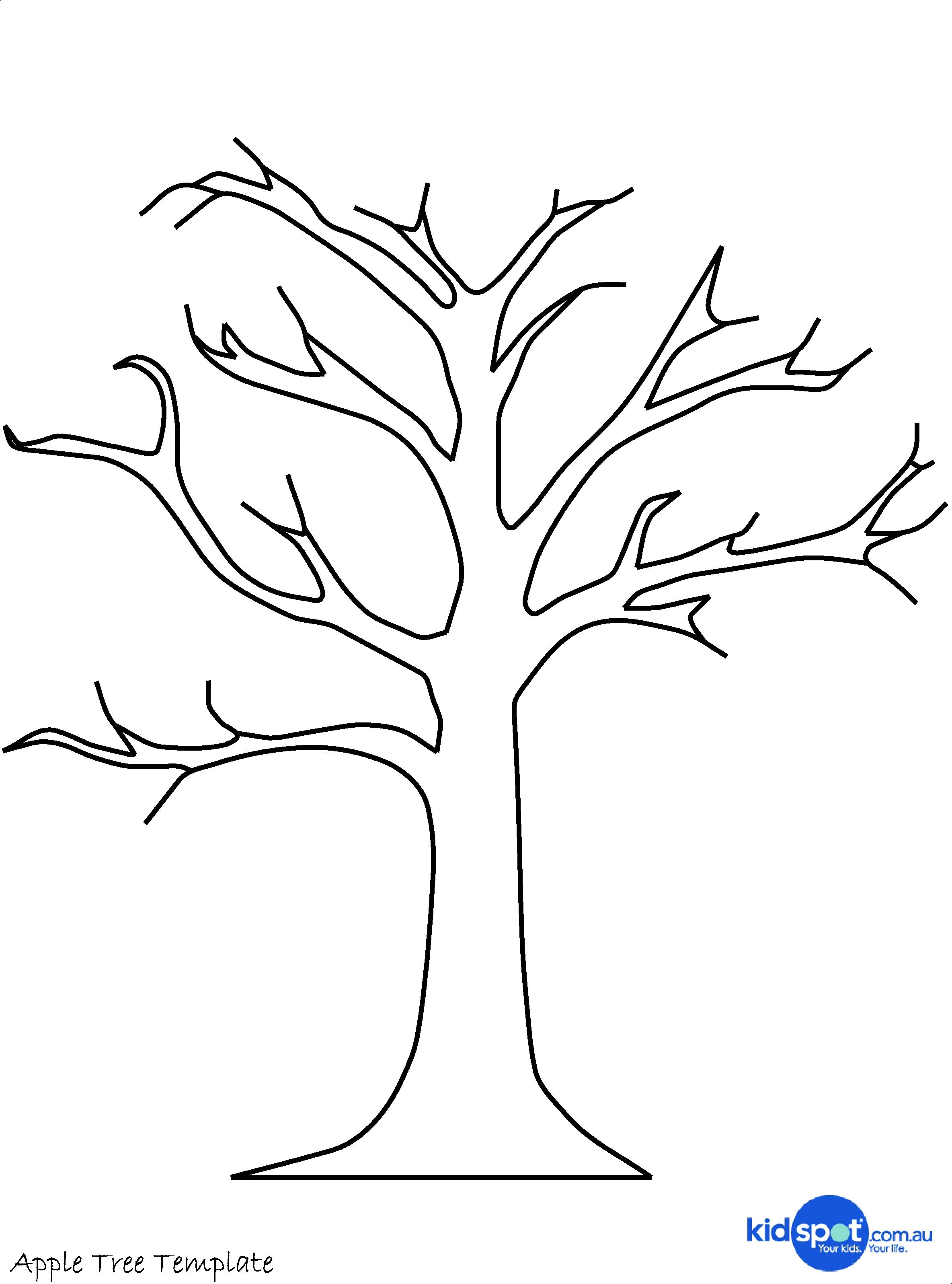 Printable Bare Tree