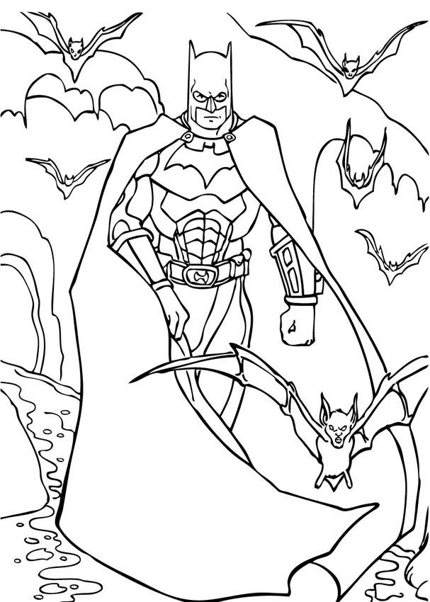 Batman Begins Coloring Pages At GetDrawings.com | Free For Personal Use ...