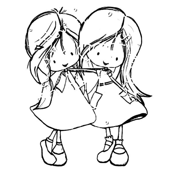Best Friend Coloring Pages at GetDrawings Free download