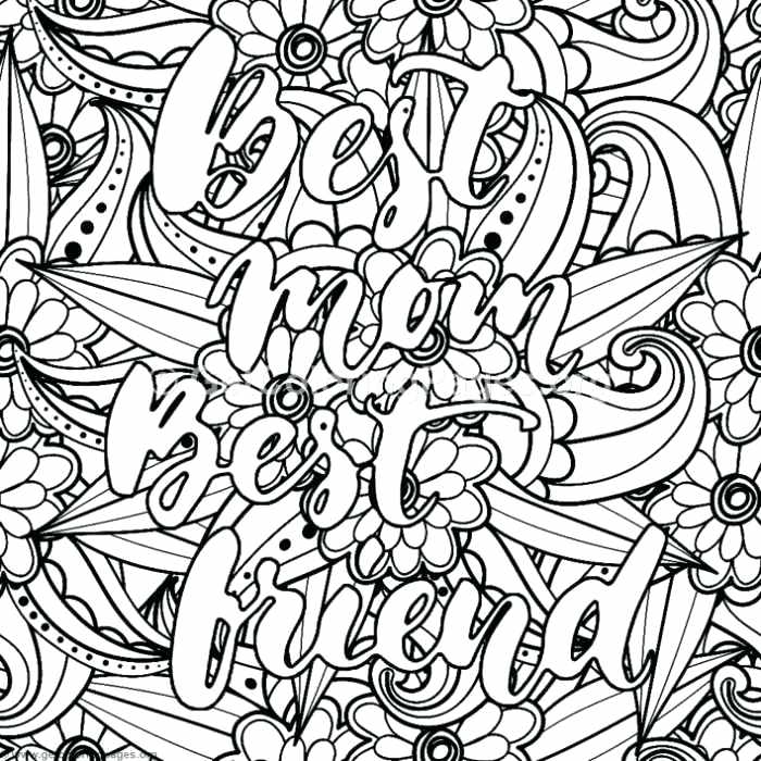 Best Mom Coloring Pages At Getdrawings 