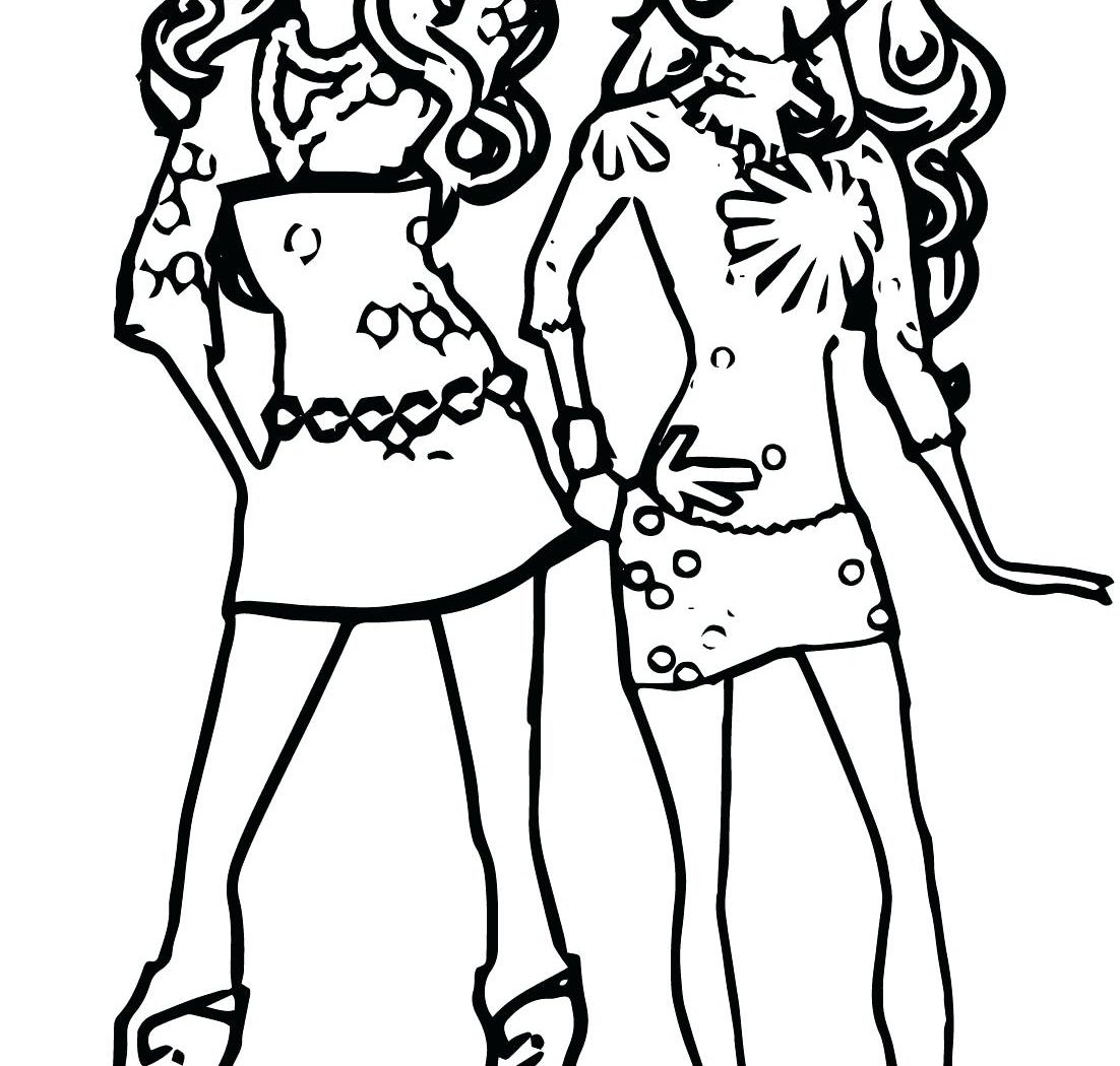 bff cute coloring pages for girls