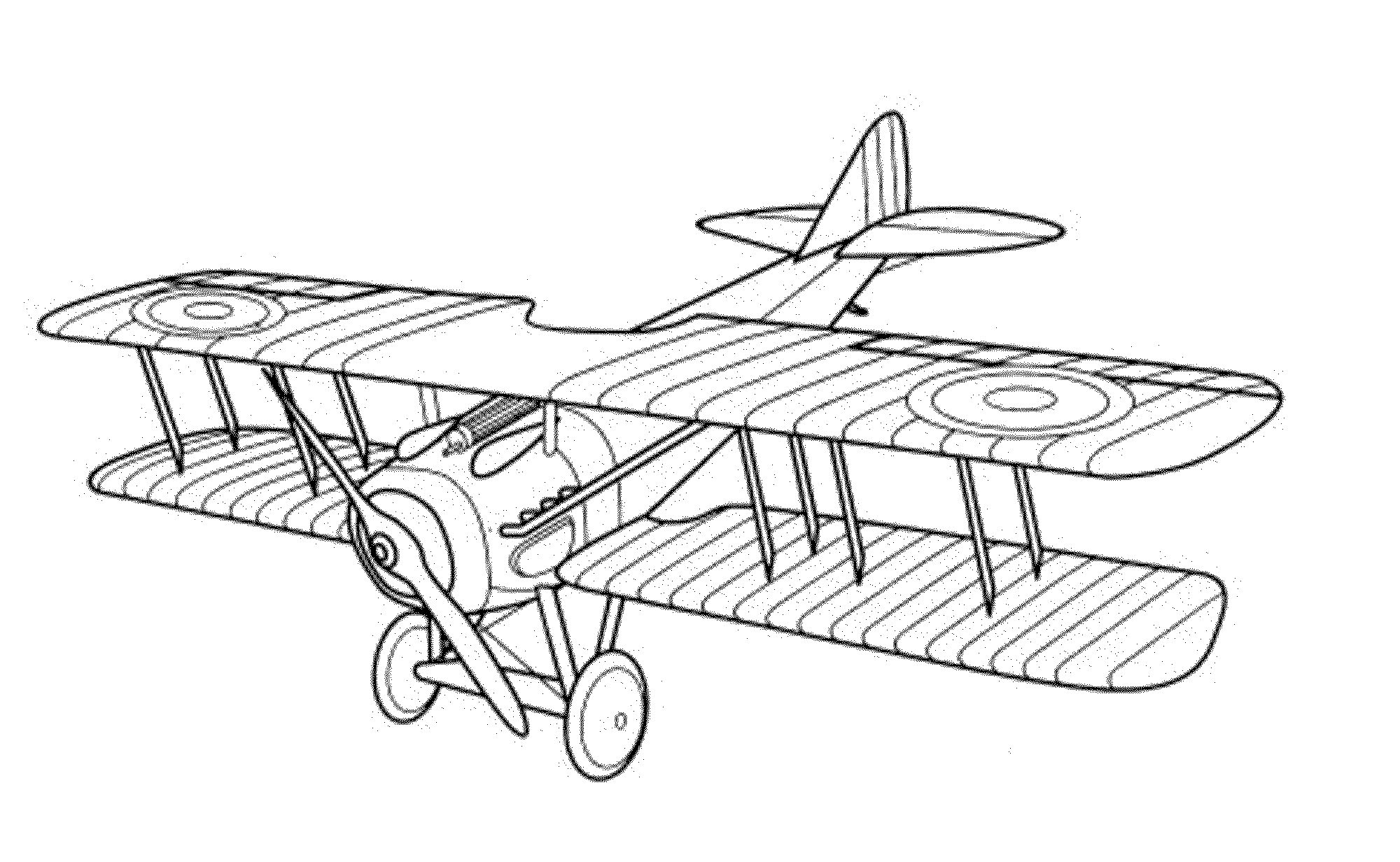 Biplane Coloring Pages at GetDrawings | Free download