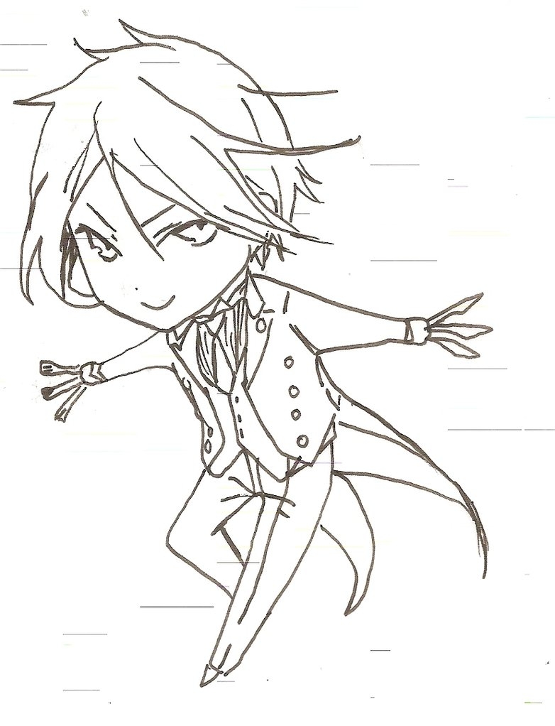 Black Butler Coloring Pages At Getdrawings Free Download