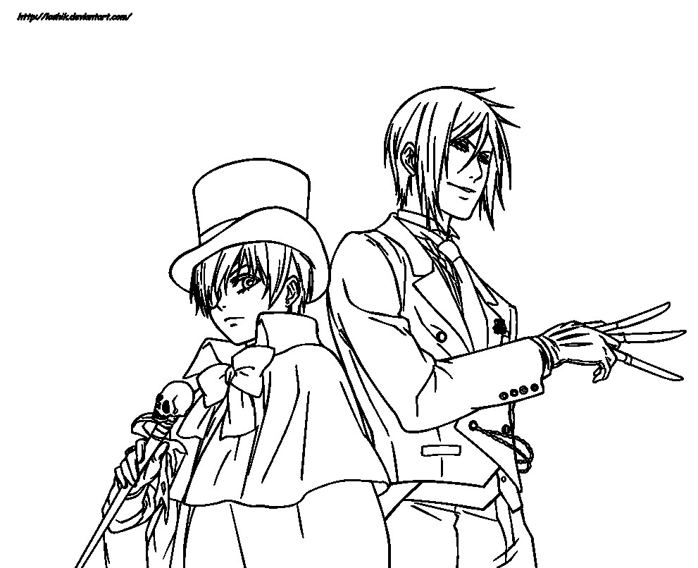 The Best Free Ciel Coloring Page Images Download From 31