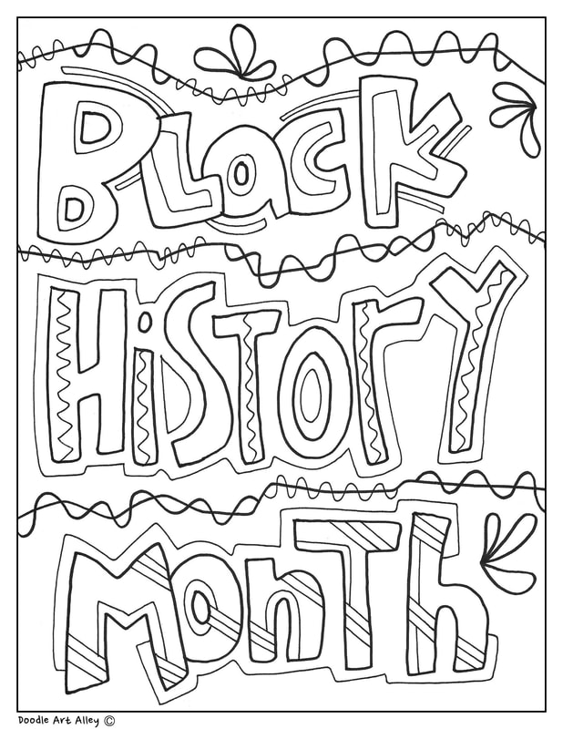 Black History Month Coloring Pages For Kindergarten at GetDrawings
