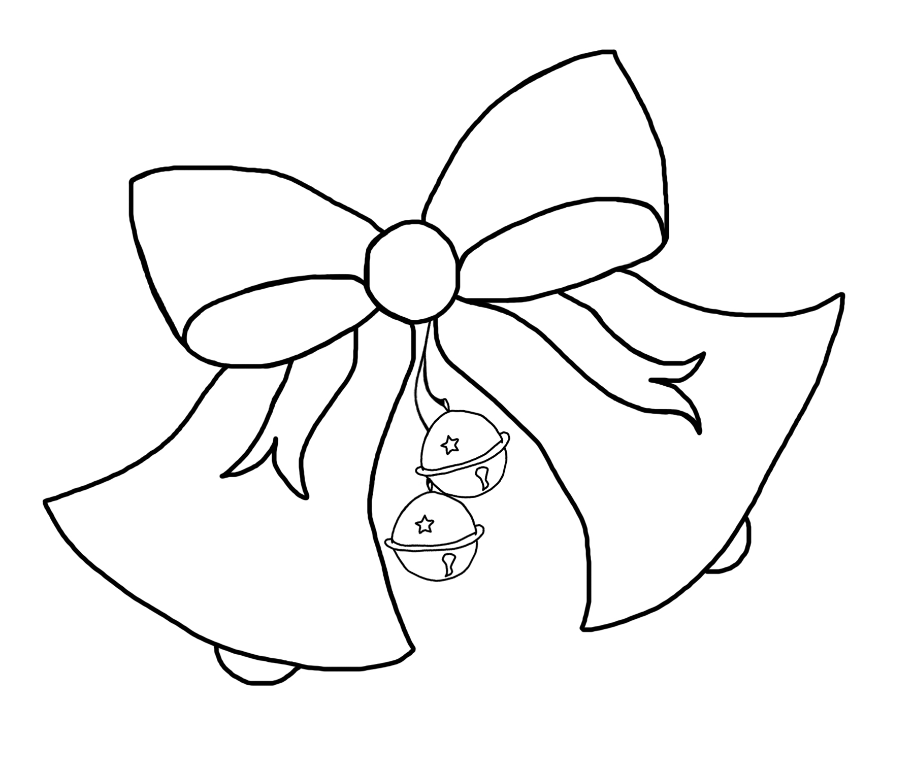 Blank Christmas Coloring Pages at GetDrawings | Free download