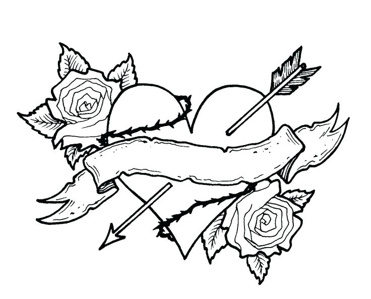 Bleeding Heart Coloring Pages At Getdrawings Free Download