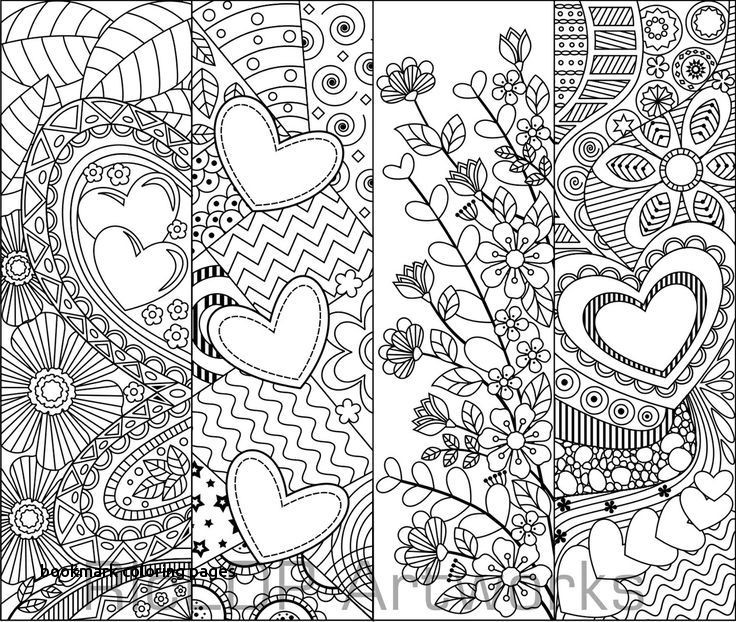 Bookmark Coloring Pages at GetDrawings | Free download